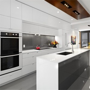 Minimalist Multifunctional Modular PVC Kitchen Cabinet