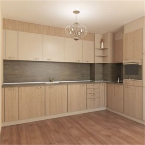 Simple High Quality Heat Resistant Laminate Kitchen Cabinet